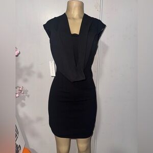 Elegant Black Mini Dress